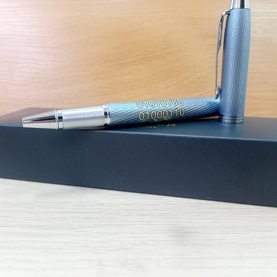Шариковая ручка Parker IM Premium K318 Blue Grey CT 2143645.jpg