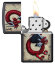 Зажигалка Zippo Dragon Ace с покрытием Black Matte, латунь/сталь, чёрная, матовая, 36x12x56 мм
