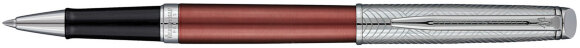 Ручка-роллер Waterman Hemisphere La Collection Privee Rose Cuivre, стальной корпус с гравировкой