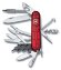 Нож перочинный VICTORINOX CyberTool M, 91 мм, 32 функции, полупрозрачный красный