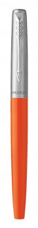 Перьевая ручка Parker Jotter, цвет ORIGINALS ORANGE CT, цвет чернил синий/черный, толщина линии M, В БЛИСТЕРЕ с гравировкой