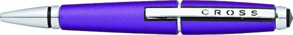 Ручка-роллер Cross Edge без колпачка. Цвет - фиолетовый.