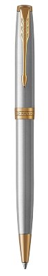 Подарочный набор Parker: Ежедневники Шариковая Ручка Parker Sonnet K527 St Steel GT 1931507mal