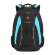 Рюкзак WENGER, черный/синий, полиэстер, 33х19х45 см, 28 л