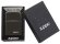 Зажигалка Zippo Classic с покрытием Ebony™, латунь/сталь, чёрная с логотипом, глянцевая, 36x12x56 мм