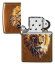 Зажигалка Zippo Polygonal Lion с покрытием Toffee™, латунь/сталь, медная, матовая, 36x12x56 мм