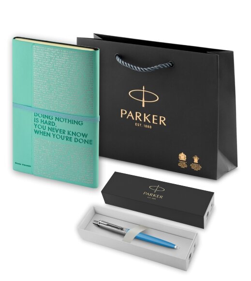 Подарочный набор Parker: Шариковая Ручка Parker Jotter SKY BLUE 1933352_011666