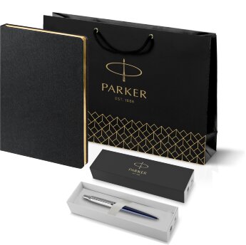 Подарочный набор Parker: Шариковая Ручка Parker Jotter Essential, Royal Blue CT и Ежедневник 195_11105303186