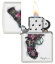 Зажигалка Zippo Spazuk с покрытием White Matte, латунь/сталь, белая, матовая, 36x12x56 мм