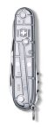 Нож перочинный VICTORINOX Climber, 91 мм, 14 функций,  полупрозрачный серебристый