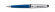 Шариковая ручка Waterman Blue Obsession, цвет - никель/синий лак, перо - нержавеющая сталь с гравировкой