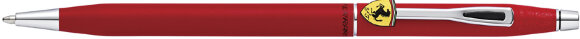 Шариковая ручка Cross Classic Century Ferrari Matte Rosso Corsa Red Lacquer / Chrome с гравировкой