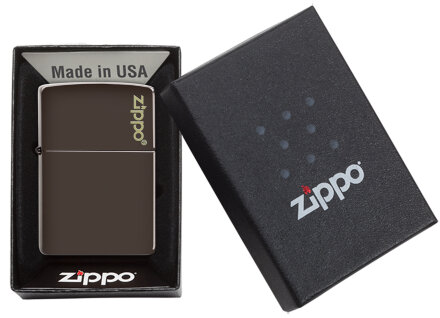 Купить: Зажигалка Zippo Classic с покрытием Brown Matte, латунь/сталь, коричневая, матовая, 36x12x56 мм