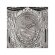 Подстаканник "Почетному Дорожнику" никелированный с чернью С7408/106 с гравировкой
