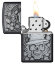Зажигалка Zippo Classic с покрытием Black Matte, латунь/сталь, чёрная, матовая, 36x12x56 мм