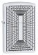 Зажигалка Zippo с покрытием White Matte, латунь/сталь, белая, матовая, 36x12x56 мм