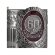 Подстаканник "60 лет" Советский никелированный с чернью с эмалью С7408/154э с гравировкой