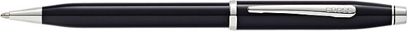 Шариковая ручка Cross Century II. Цвет - черный. с гравировкой