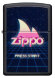 Зажигалка Zippo Classic с покрытием Black Matte, латунь/сталь, чёрная, матовая, 36x12x56 мм