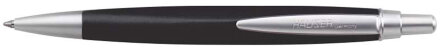 Шариковая ручка Hauser Triangle, черная, алюминий в Москве, фото 6