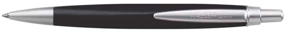 Шариковая ручка Hauser Triangle, черная, алюминий