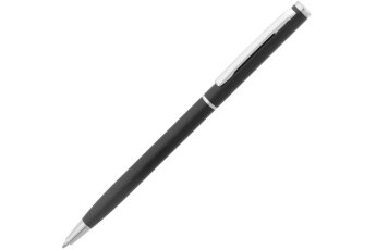 Ручка с поворотным механизмом Черно-Серебристая