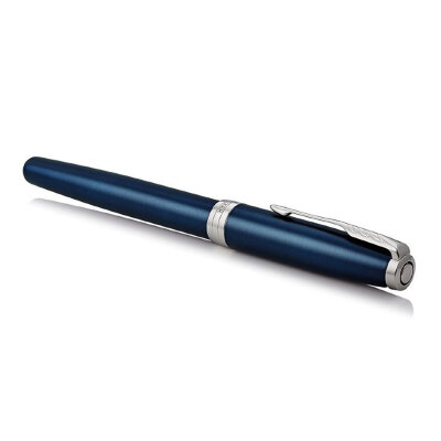 Перьевая ручка Parker Sonnet F539, Subtle Blue Lacquer CT F 1931533,1950885,1950887
