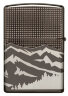 Зажигалка Armor™ High Polish Black Ice® Zippo 49299 с гравировкой