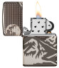 Зажигалка Armor™ High Polish Black Ice® Zippo 49299 с гравировкой