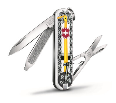 Нож-брелок VICTORINOX Classic &quot;Bike Ride&quot; 0.6223.L2001