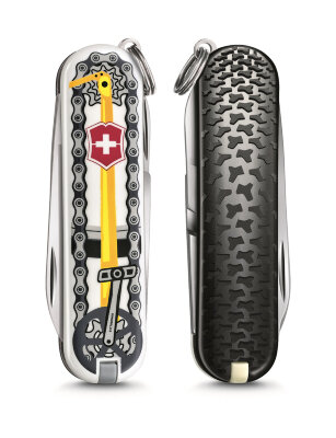 Нож-брелок VICTORINOX Classic &quot;Bike Ride&quot; 0.6223.L2001