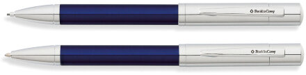 Набор Franklin Covey Greenwich: шариковая ручка и карандаш 0.9мм. Цвет - синий + хромовый. в Москве, фото 25