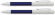 Набор Franklin Covey Greenwich: шариковая ручка и карандаш 0.9мм. Цвет - синий + хромовый.
