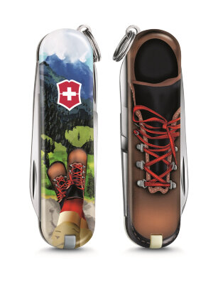 Нож-брелок VICTORINOX Classic &quot;I Love Hiking&quot; 0.6223.L2002