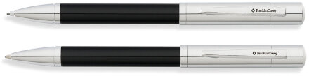 Набор FranklinCovey Greenwich: шариковая ручка и карандаш 0.9мм. Цвет - черный + хромовый. в Москве, фото 26