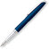 Перьевая ручка Cross ATX. Цвет - синий. Перо - сталь, тонкое. с гравировкой