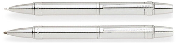 Набор Cross Nile: шариковая ручка и механический карандаш 0.7мм. Цвет - серебристый.