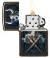 Зажигалка Zippo Anne Stokes с покрытием High Polish Black, латунь/сталь, чёрная, 36x12x56 мм
