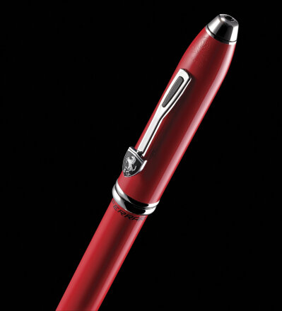 Изображение: Шариковая ручка Cross Townsend Ferrari Glossy Rosso Corsa Red Lacquer / Rhodium