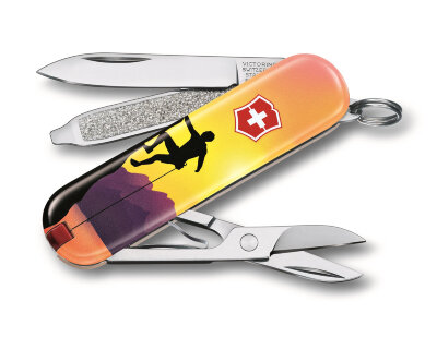 Нож-брелок VICTORINOX Classic &quot;Climb High&quot; 0.6223.L2004