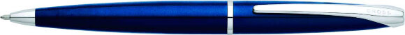 Шариковая ручка Cross ATX. Цвет - синий. с гравировкой