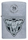 Зажигалка ZIPPO Classic с покрытием Street Chrome™, латунь/сталь, серебристая, матовая, 36x12x56 мм