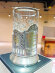 Подарочный набор, посеребренный подстаканник со стаканом Обезличенный под нанесение гравировки, НБС36531