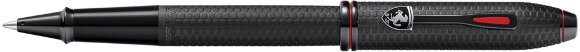 Ручка-роллер Selectip Cross Townsend Ferrari Brushed Black Etched Honeycomb Pattern / Black PVD с гравировкой