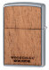 Зажигалка Zippo WOODCHUCK с покрытием Street Chrome™, латунь/сталь/дерево, серебристая, 36x12x56 мм