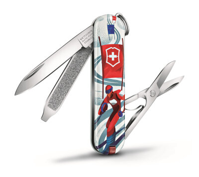 Нож-брелок VICTORINOX Classic &quot;Ski Race&quot; 0.6223.L2008