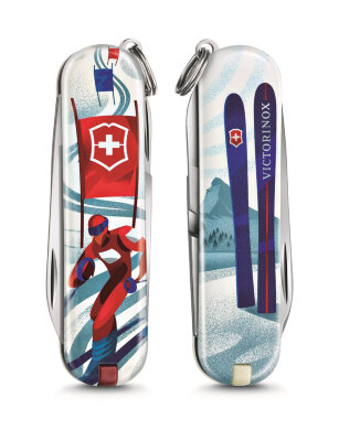 Нож-брелок VICTORINOX Classic &quot;Ski Race&quot; 0.6223.L2008