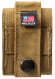 Подарочный набор: зажигалка Black Crackle® и Коричневый нейлоновый чехол Zippo 49401