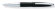 Перьевая ручка Cross ATX. Цвет - матовый черный/серебро. Перо - сталь, среднее с гравировкой