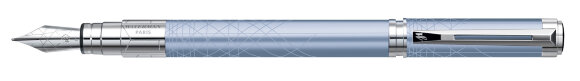 Перьевая ручка Waterman Perspective Azure CT. Перо: Нержавеющая сталь. с гравировкой